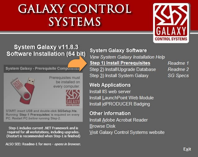 SG Install Prerequisites